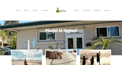 Desktop Screenshot of masjidalittehad.com